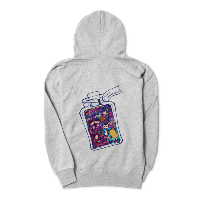 ジップパーカー - S - 杢グレー