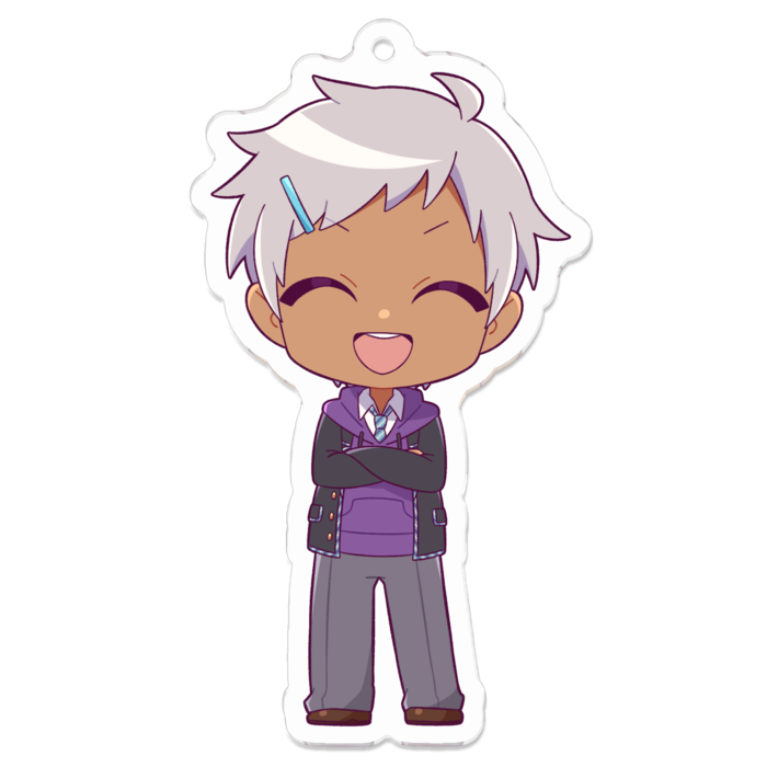 アクリルキーホルダー（コーティング） - 70 x 70 (mm)