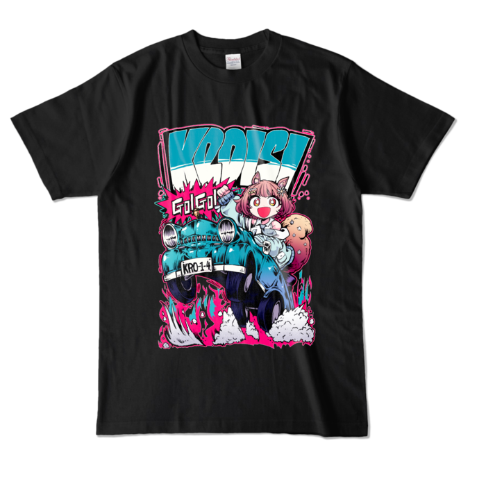 カラーTシャツ - L - ブラック (濃色)