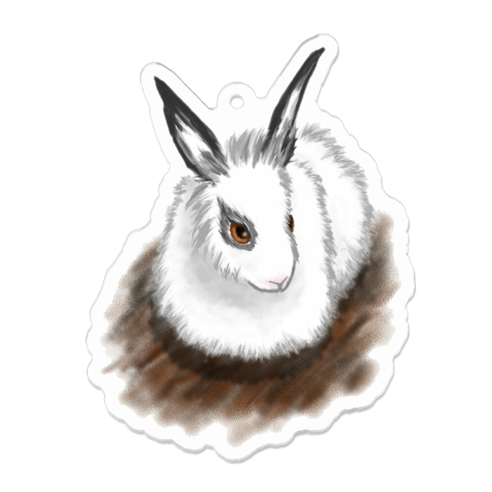 アクリルキーホルダー - 70 x 70 (mm)