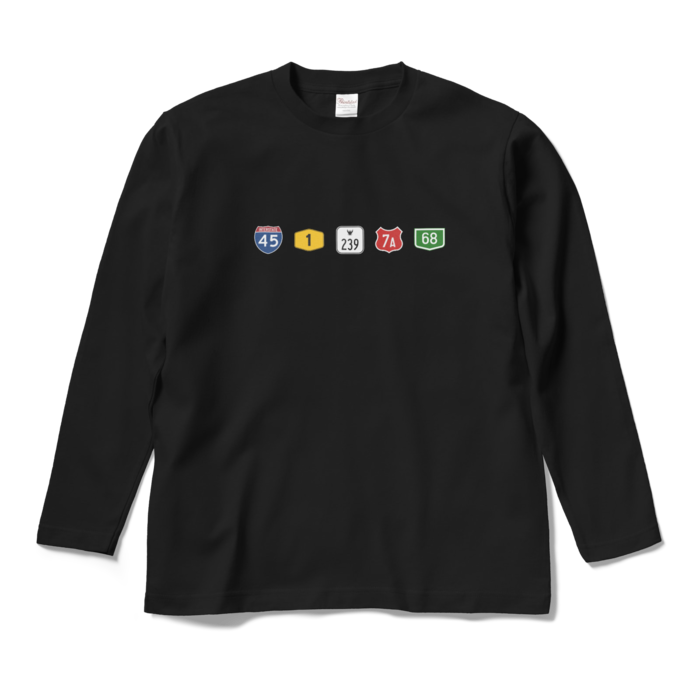 ロングスリーブTシャツ - M - ブラック