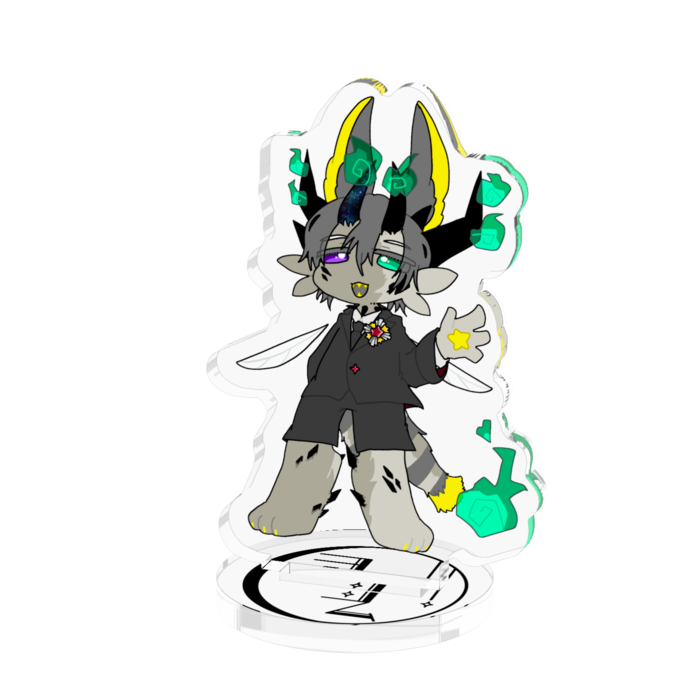 アクリルフィギュア(猫被り) - 50x50mm