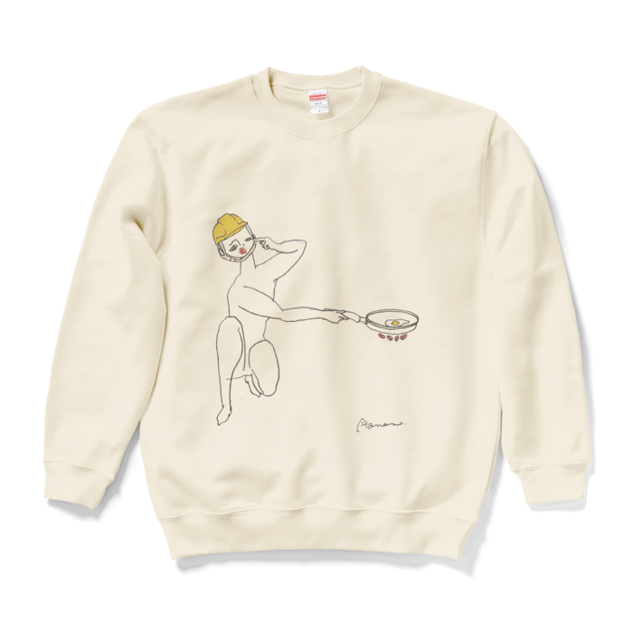 スウェット - L - ナチュラル