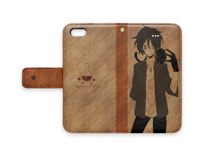 手帳型iPhoneケース - iPhone 5 / 5s / SE - ストラップ穴 あり
