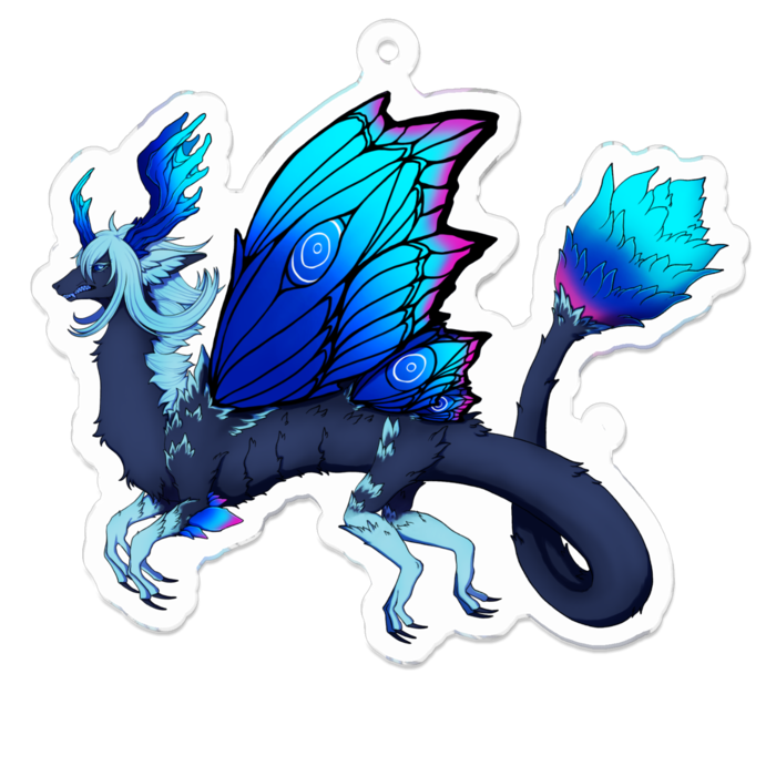 アクリルキーホルダー - 70 x 70 (mm)