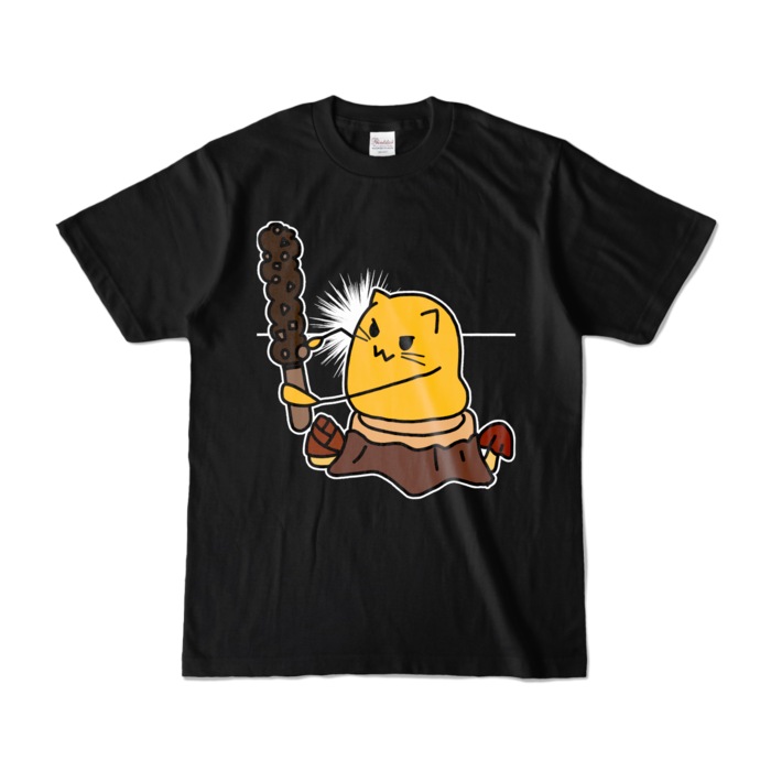 カラーTシャツ - S - ブラック (濃色)