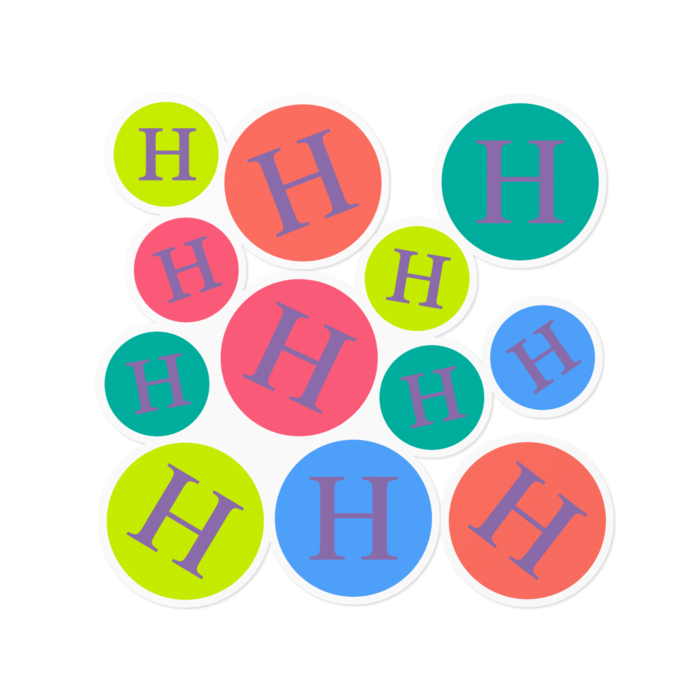 ステッカー - 160 x 160 (mm)