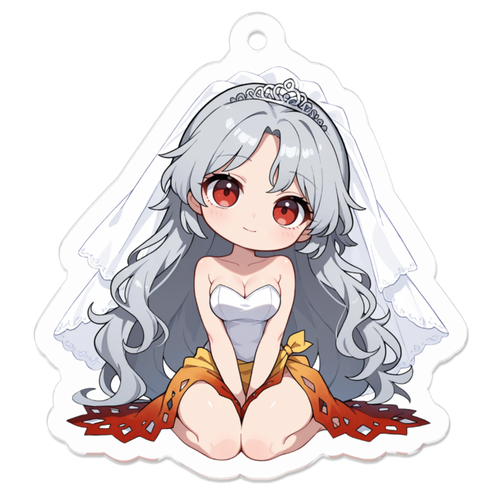 アクリルキーホルダー - 50 x 50 (mm)(キャラのみ)