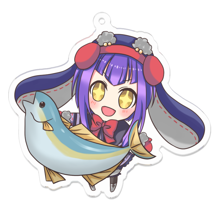 アクリルキーホルダー - 70 x 70 (mm)