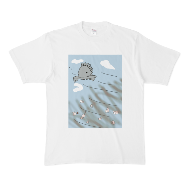 Tシャツ - XL - 白 - 始祖チュンのソニックブーム
