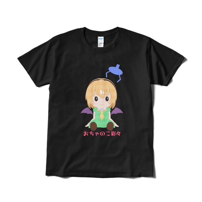 おちゃのこ彩々　沙都子Tシャツ 悪魔ver　ブラック