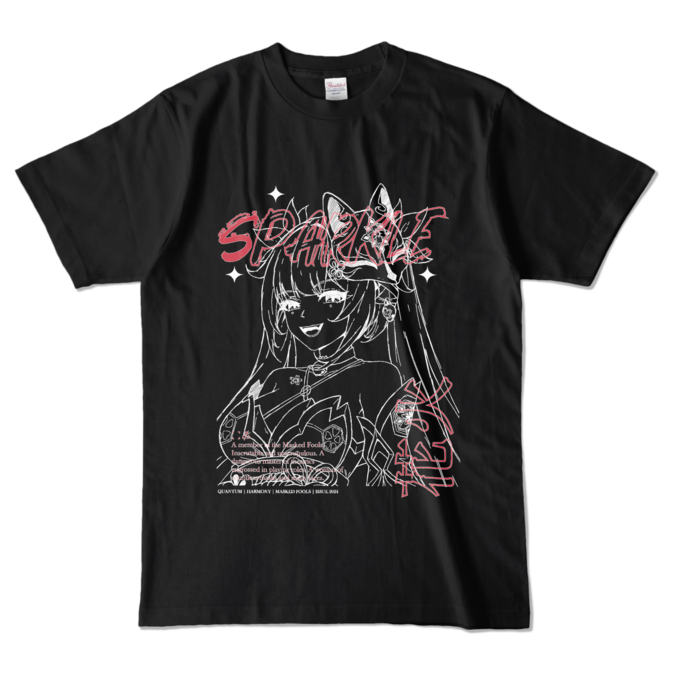 カラーTシャツ - L - ブラック (濃色)