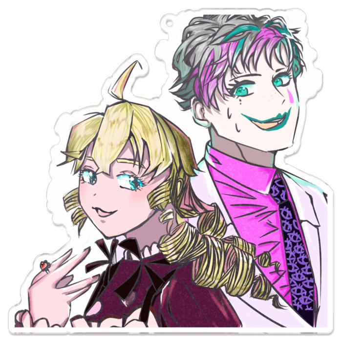 アクリルキーホルダー - 100 x 100 (mm)