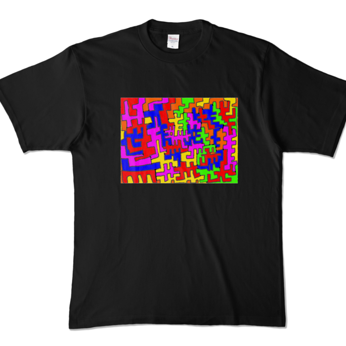 カラーTシャツ - XL - ブラック (濃色)