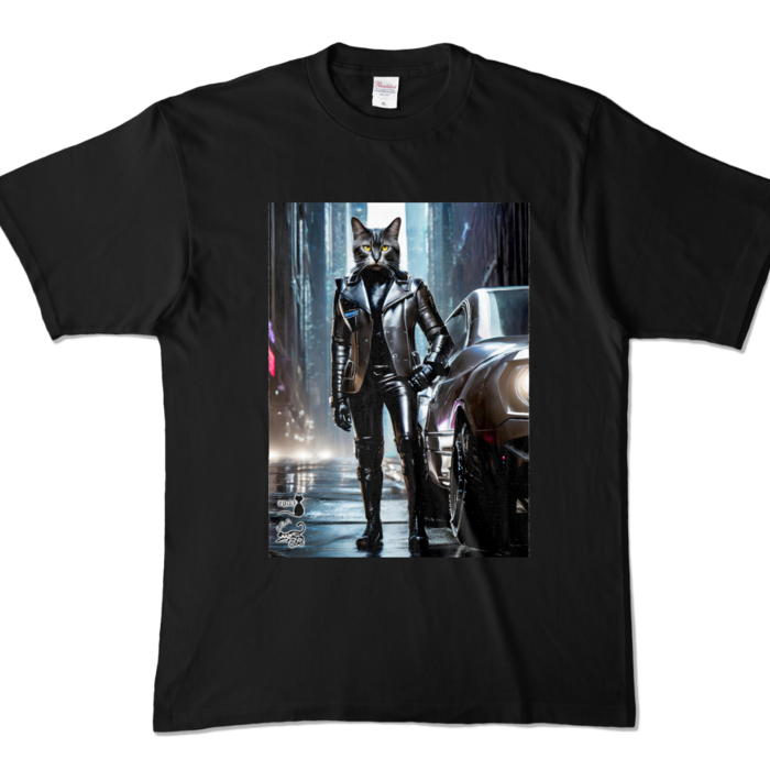 カラーTシャツ - XL - ブラック (濃色)