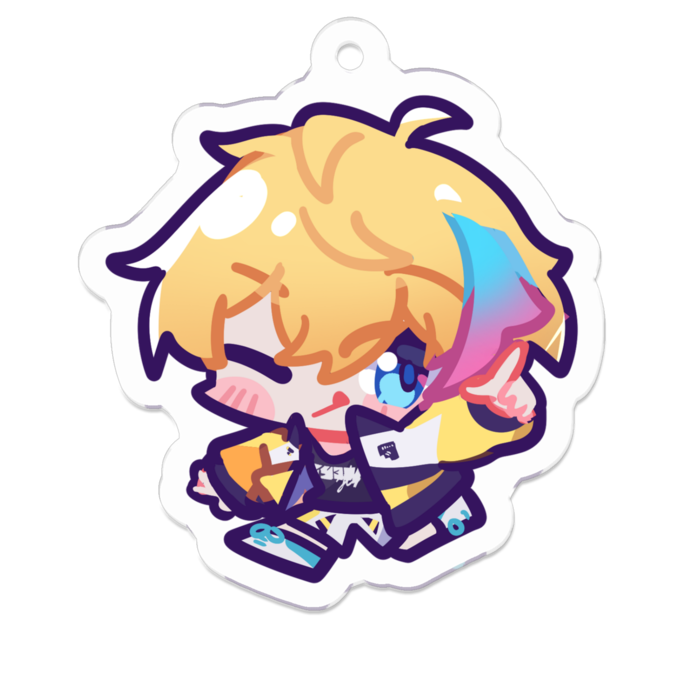 アクリルキーホルダー - 50 x 50 (mm)