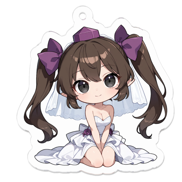 アクリルキーホルダー - 50 x 50 (mm)(キャラのみ)