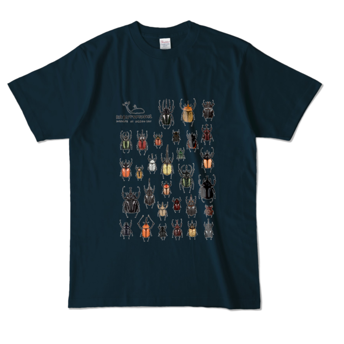 カラーTシャツ - L - ネイビー (濃色)