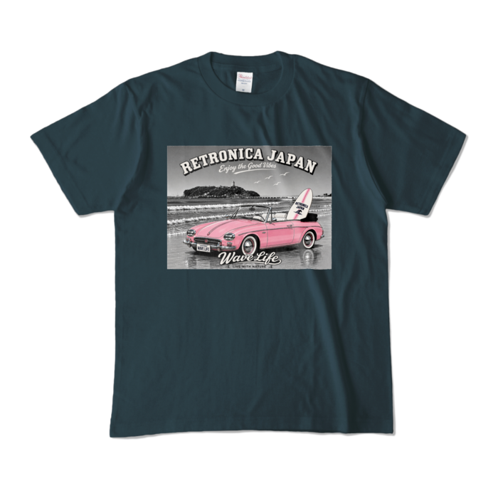 カラーTシャツ - M - デニム (濃色)
