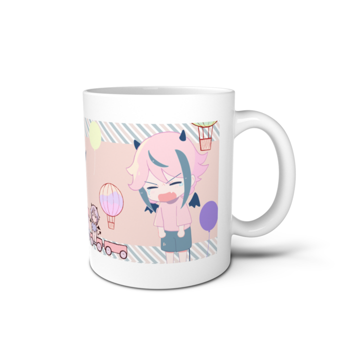 マグカップ - 直径 8 cm / 高さ 9.5 cm