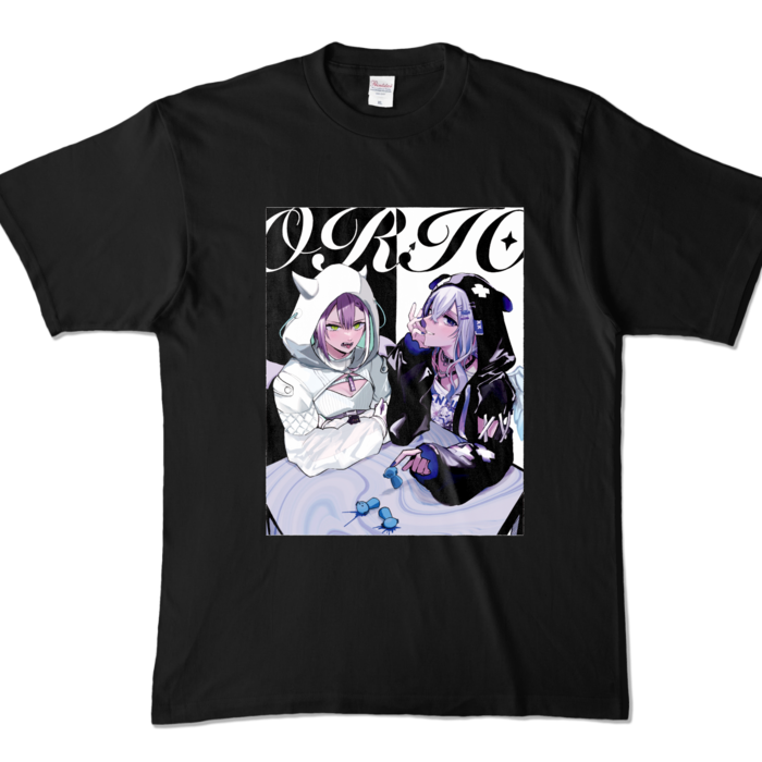 カラーTシャツ - XL - ブラック (濃色)
