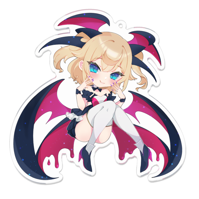 アクリルキーホルダー - 100 x 100 (mm)