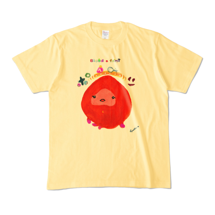 カラーTシャツ - M - ライトイエロー (淡色)