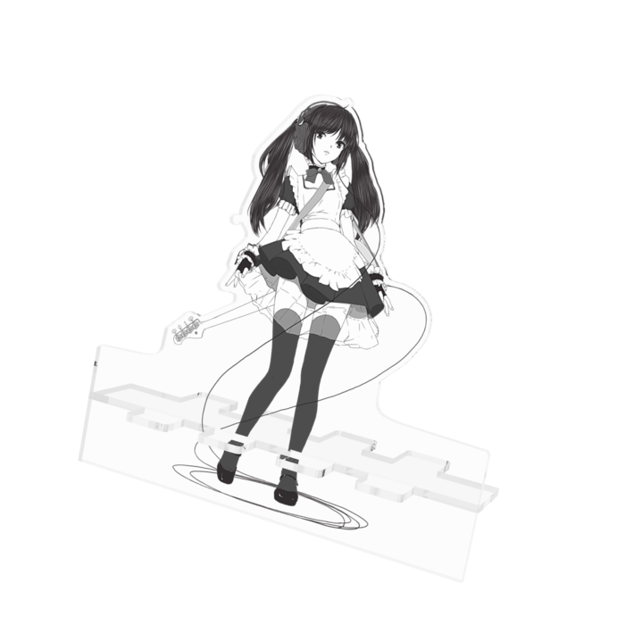 アクリルスマホスタンド - 160x160mm