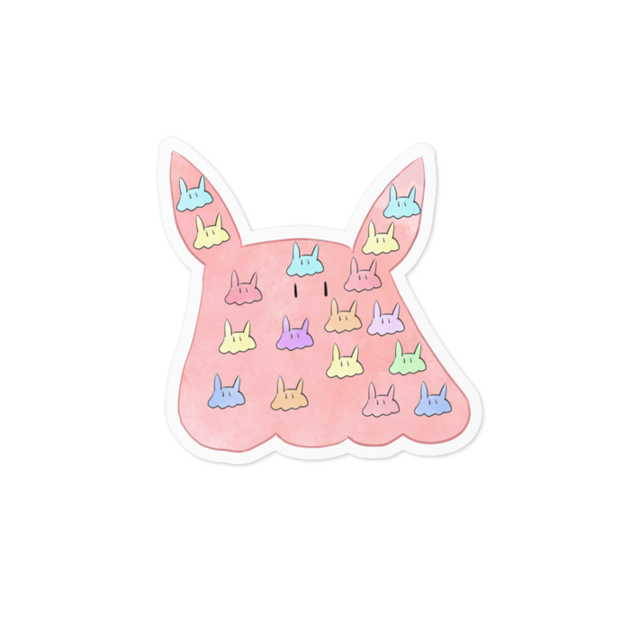 ステッカー - 100 x 100 (mm)