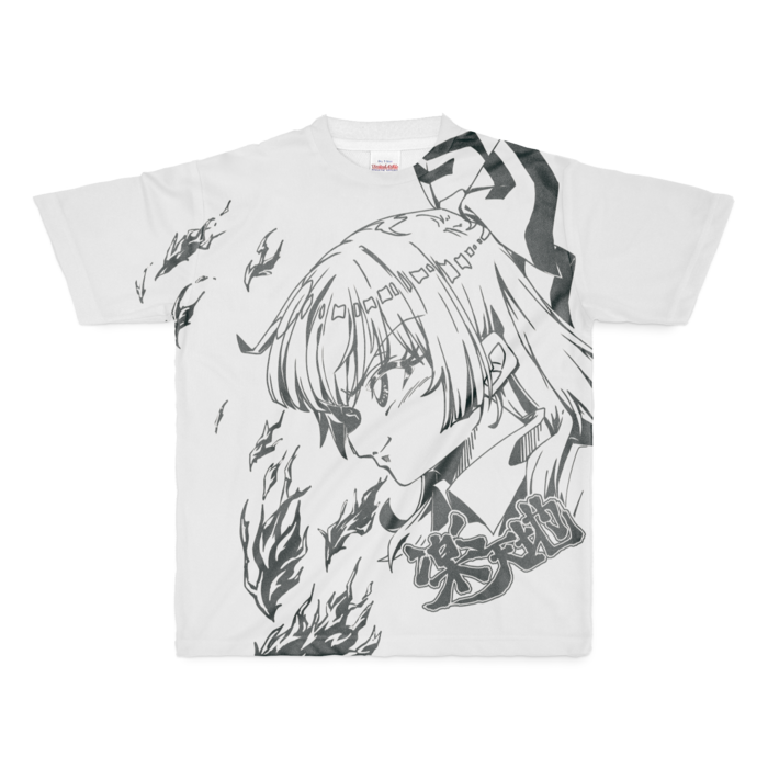 フルグラフィックTシャツ - M - 正面印刷のみ