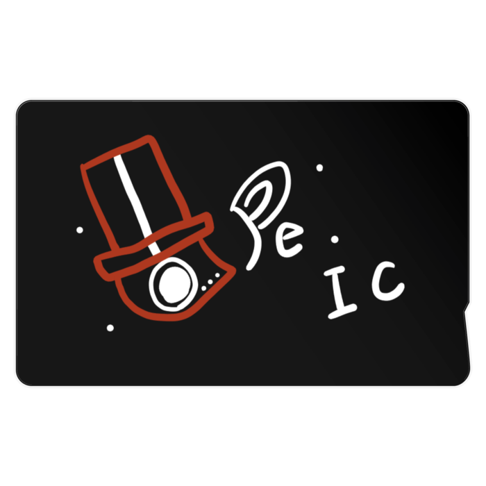 ICカードステッカー - 約85.7x53.9(mm)