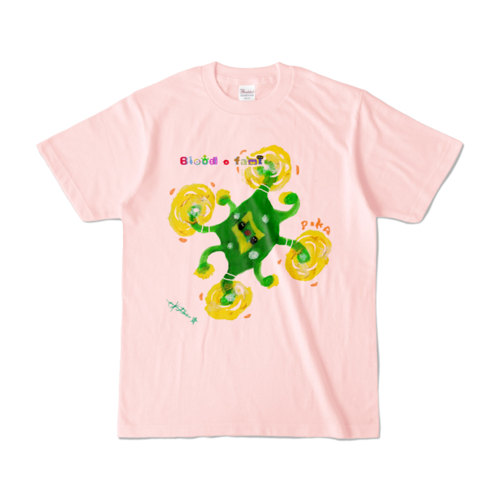 カラーTシャツ - S - ライトピンク (淡色)