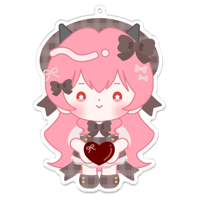 アクリルキーホルダー - 100 x 100 (mm)