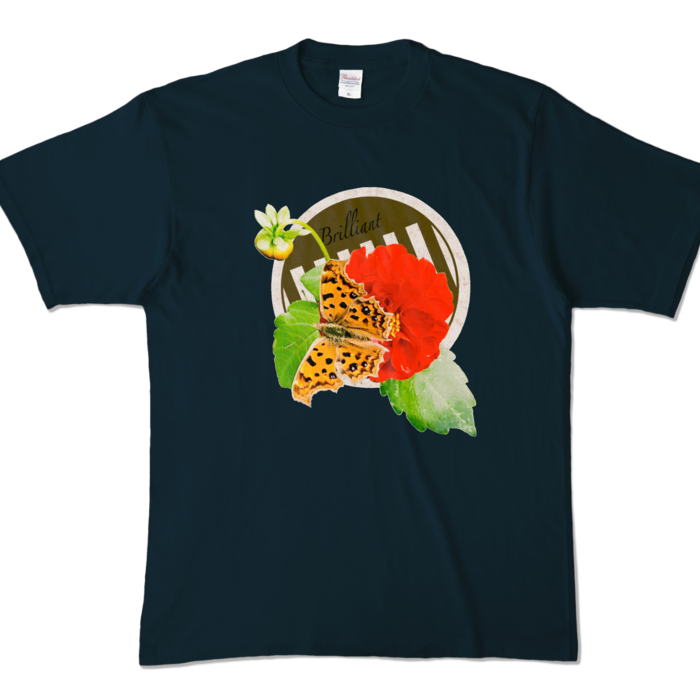 カラーTシャツ - XL - ネイビー (濃色)
