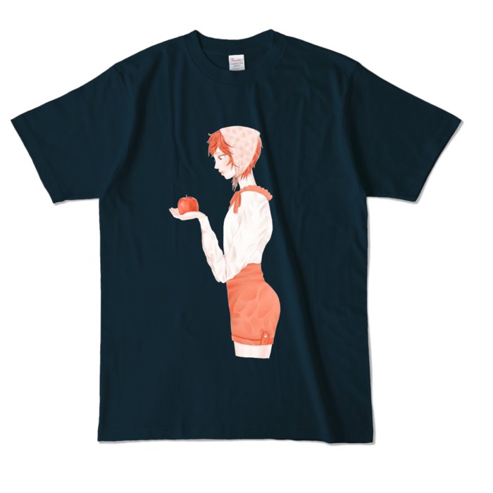 カラーTシャツ - L - ネイビー (濃色)