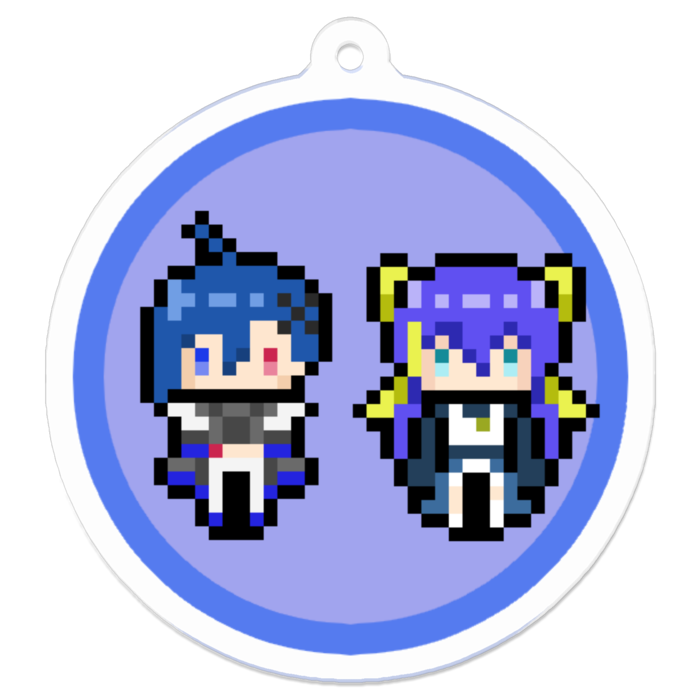 アクリルキーホルダー - 50 x 50 (mm)