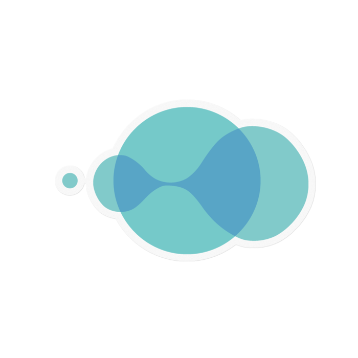 ステッカー - 100 x 100 (mm)