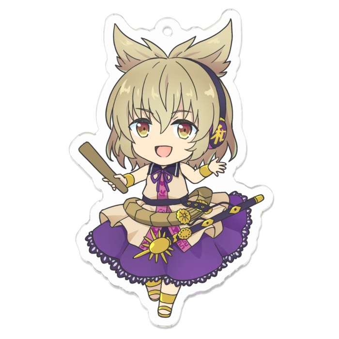 アクリルキーホルダー - 70 x 70 (mm)