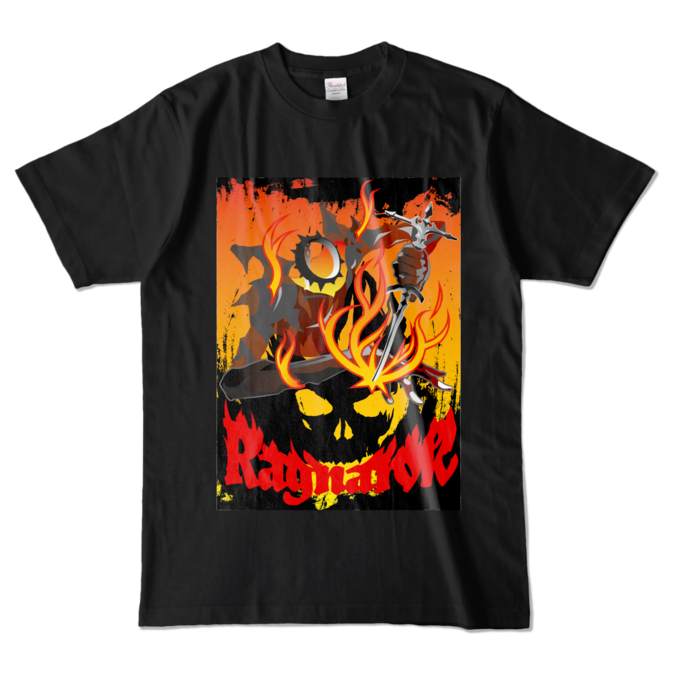 カラーTシャツ - L - ブラック (濃色)