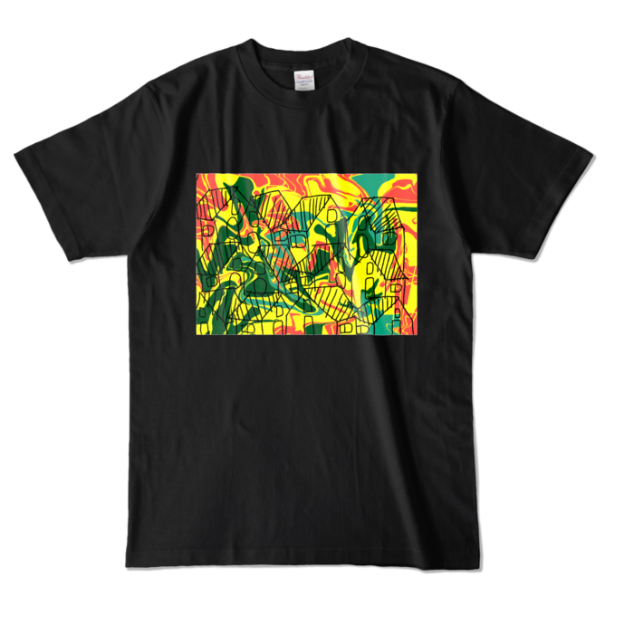 カラーTシャツ - L - ブラック (濃色)