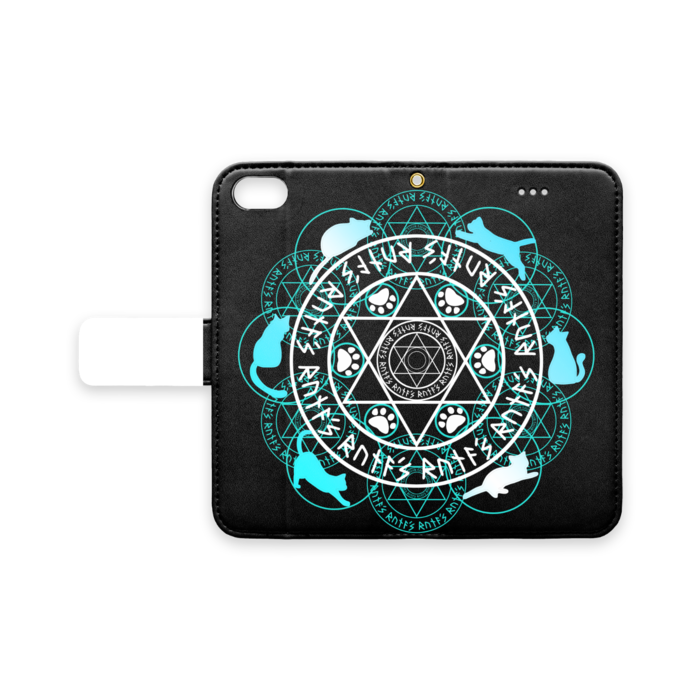 手帳型iPhoneケース - iPhone 7 / 8 / SE(第2・第3世代) - ストラップ穴 あり