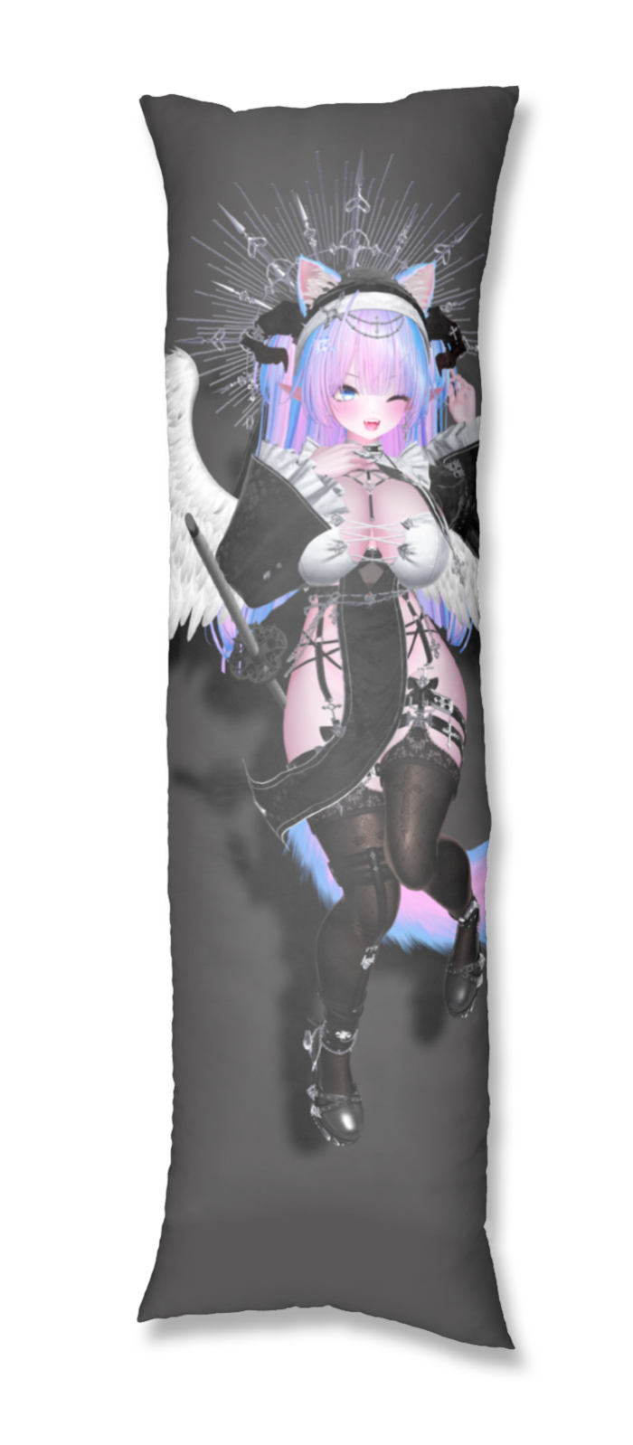 聖女黒抱き枕カバー - 500x1600(mm)