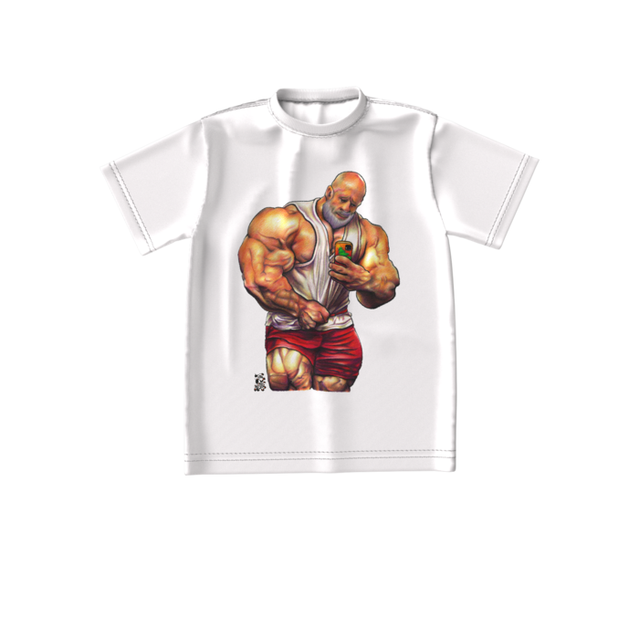 ビッグシルエットTシャツ - S - 両面