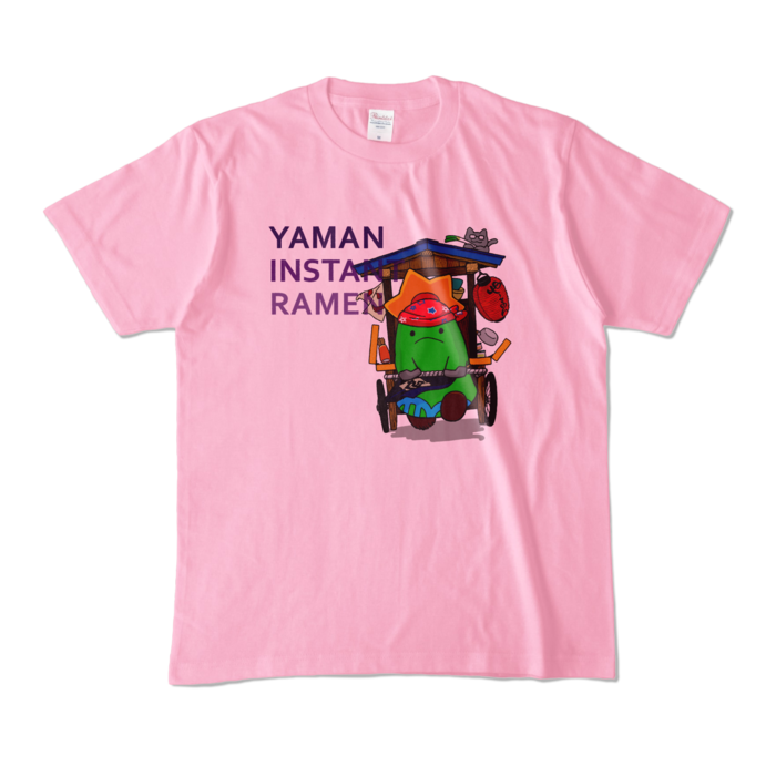 カラーTシャツ - M - ピーチ (淡色)