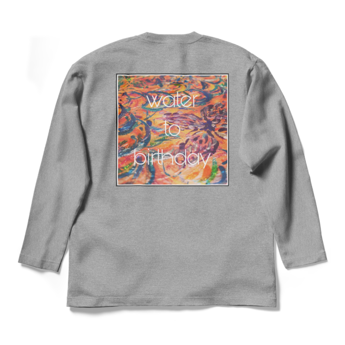 心華-shinka-ロングスリーブTシャツ - L - 杢グレー