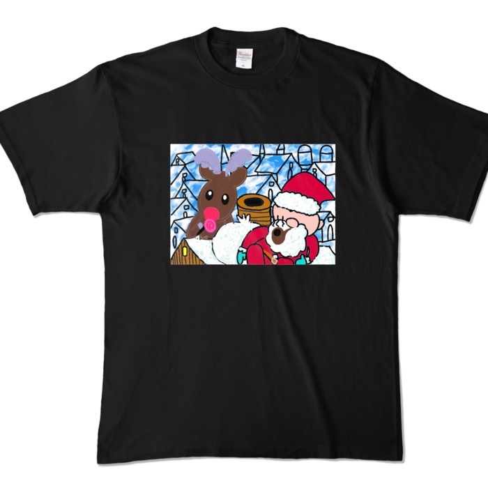 カラーTシャツ - XL - ブラック (濃色)