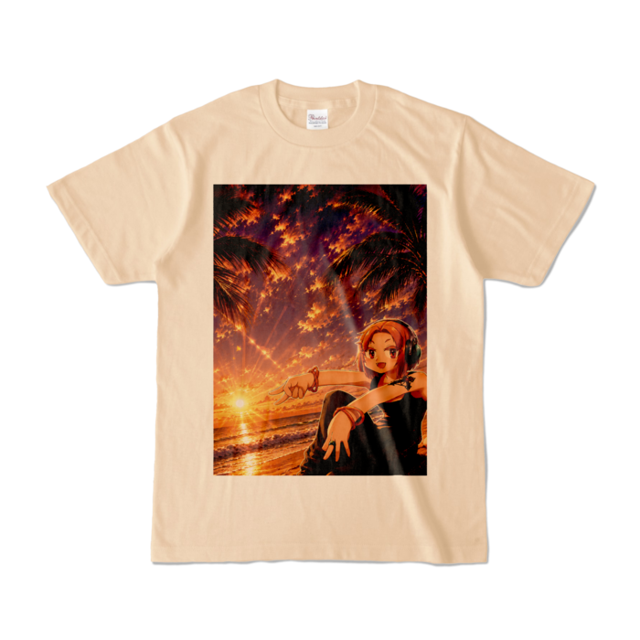 カラーTシャツ - S - ナチュラル (淡色)