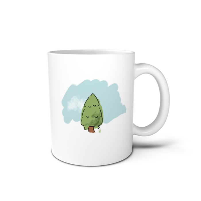 マグカップ - 直径 8 cm / 高さ 9.5 cm