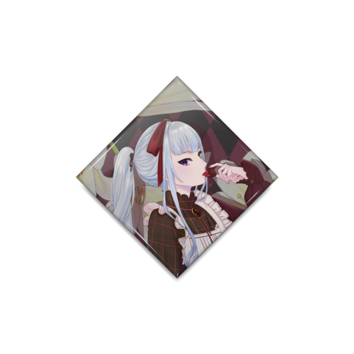 缶バッジ - ひし形40mm(1)