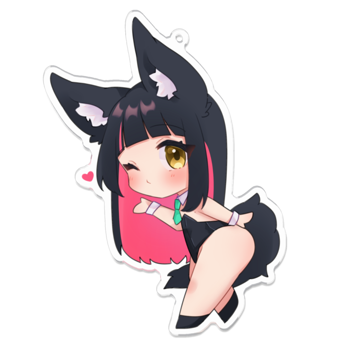 アクリルキーホルダー - 100 x 100 (mm)